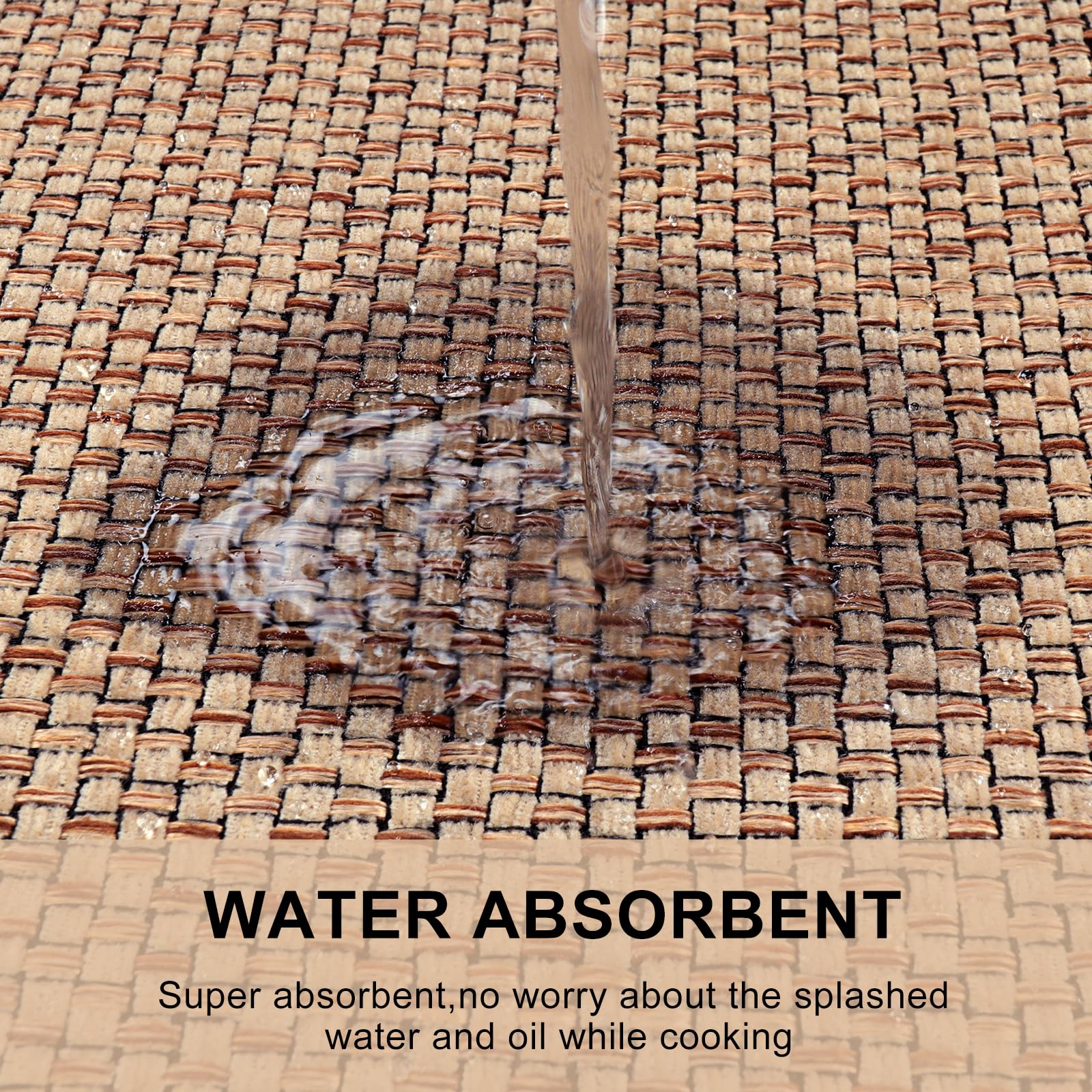 Linen Weave Kitchen Floor Mat  - Door Mat Blank 리뷰 및 가격