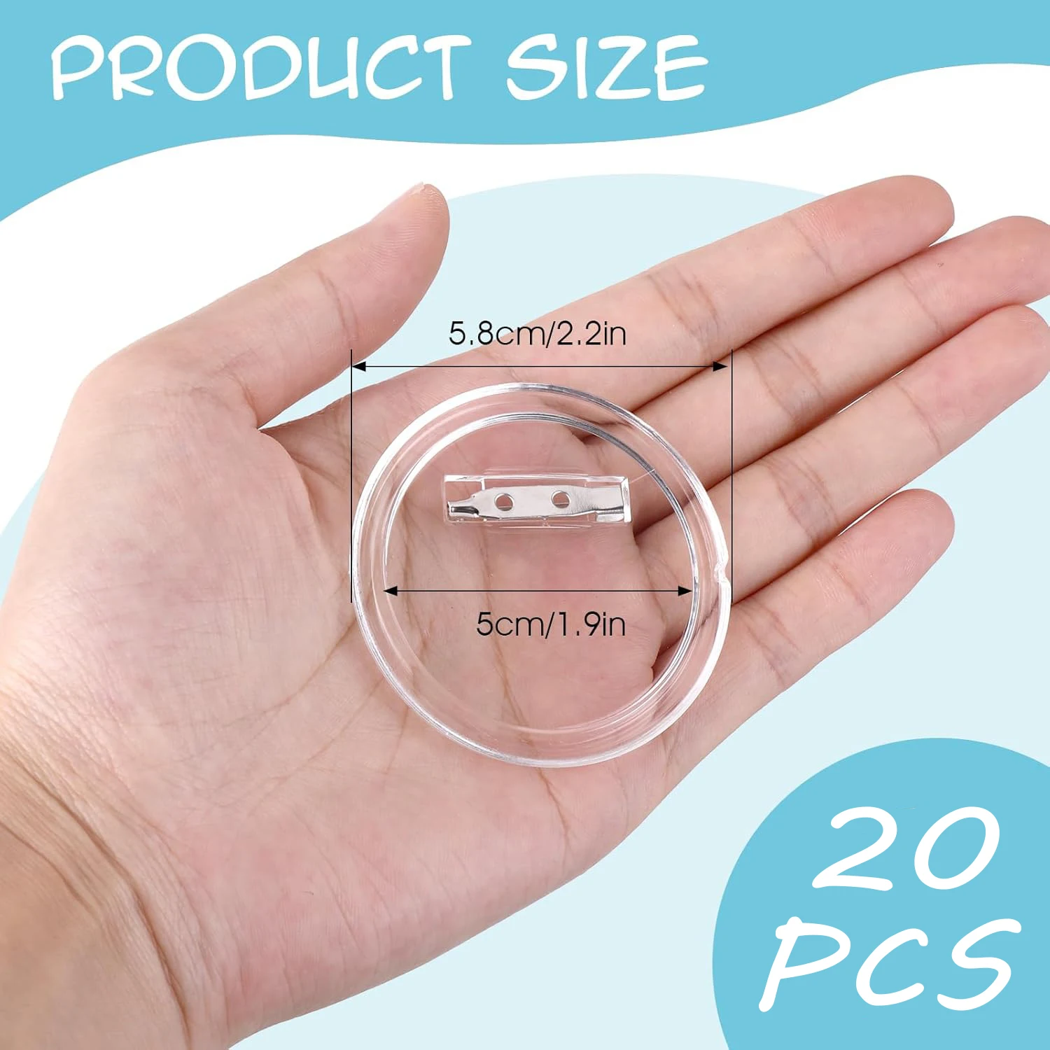 5-20PCS Buttons Blanks with Pi - Button Badge Blank 리뷰 및 가격