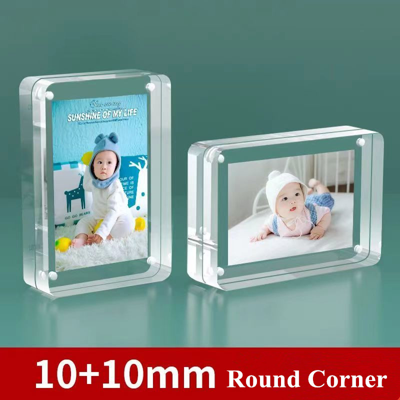 4x6cm / 6x9cm Double Sided Mag - Photo Acrylic Block 리뷰 및 가격