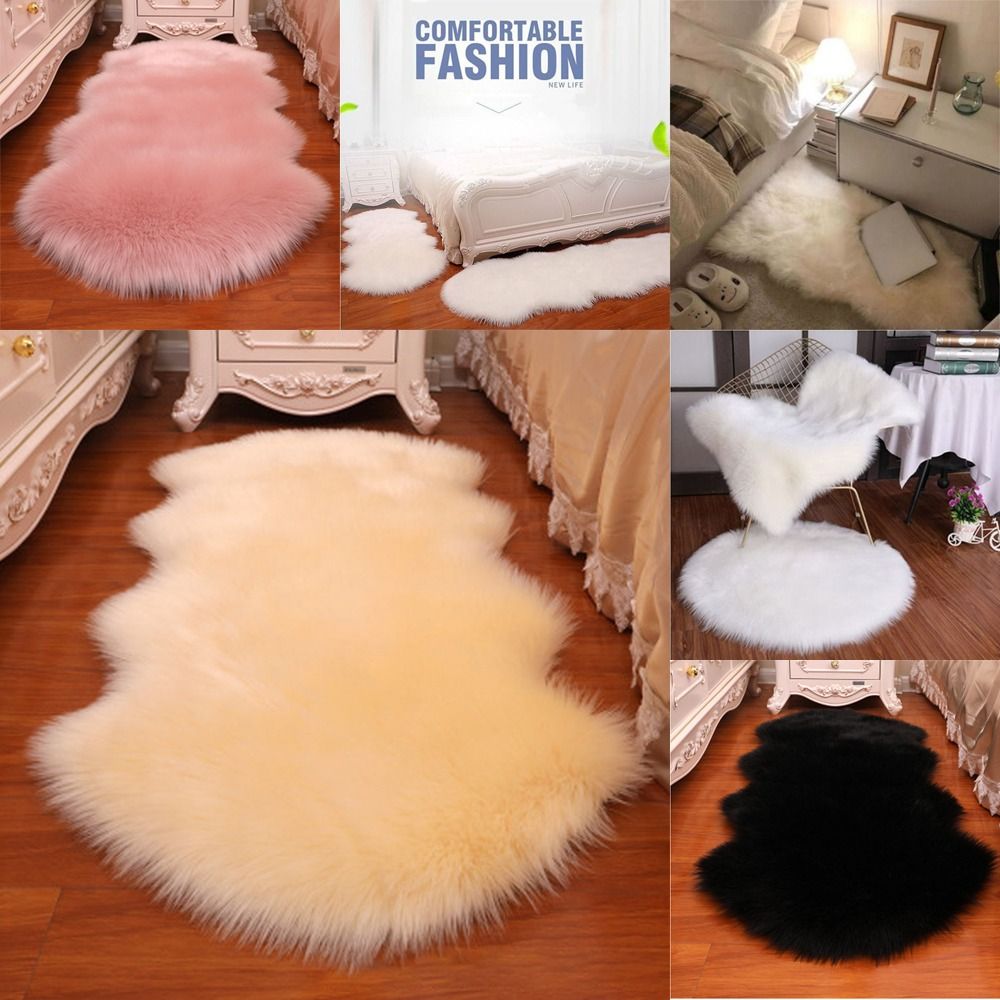 Soft Faux Fluffy Shaggy Rugs A - Door Mat Blank 리뷰 및 가격