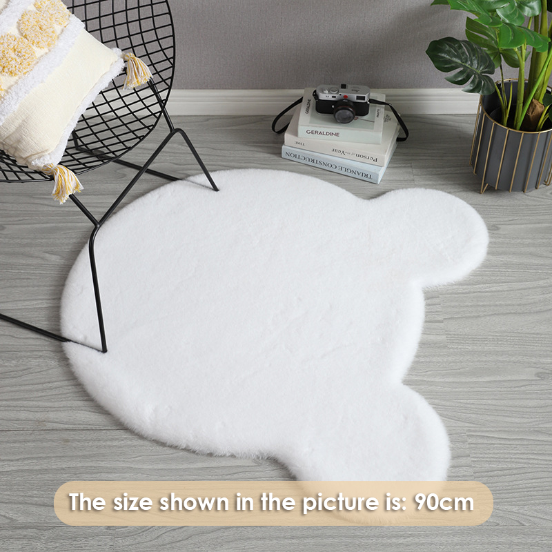 Carpet Bear Shape Round Doorma - Door Mat Blank 리뷰 및 가격