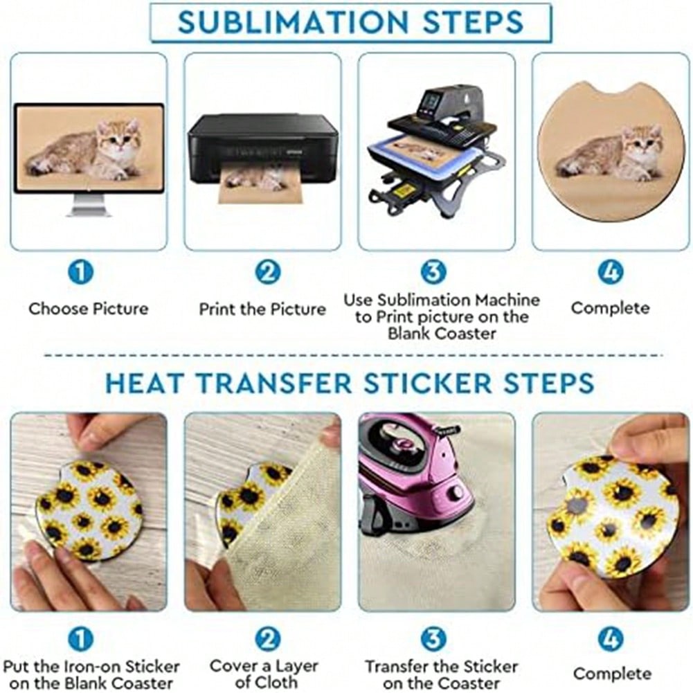 1PCS Square Sublimation Blanks - Coaster Sublimation Blank 리뷰 및 가격