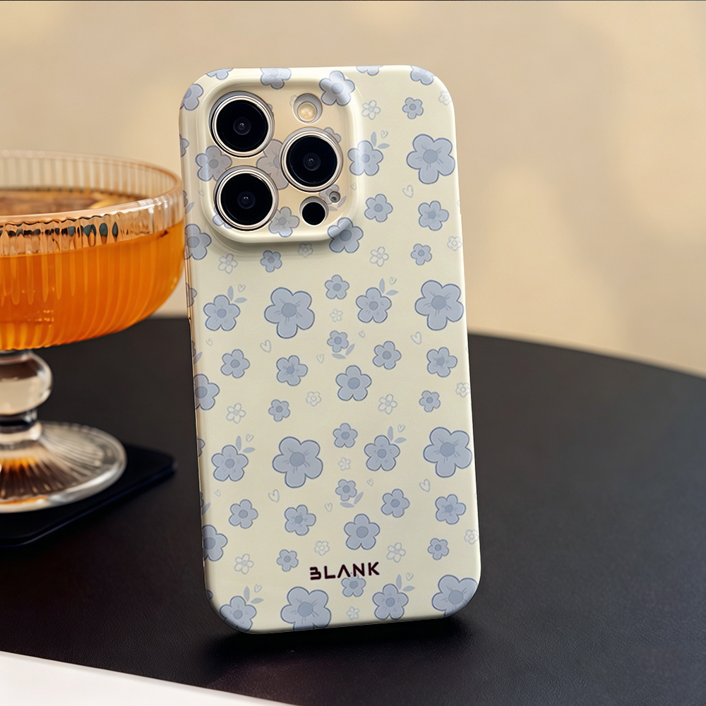 Pale Blue Floral Print For Sam - Phone Case Blank Print 리뷰 및 가격