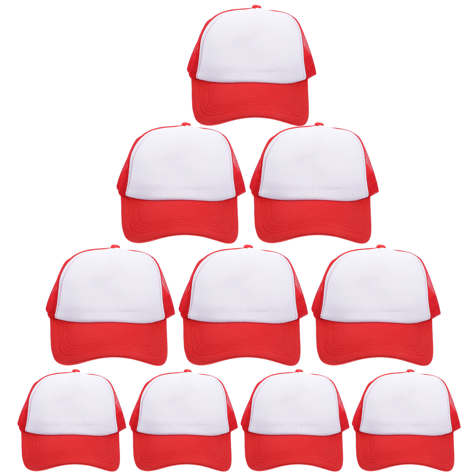 10Pcs Blank Mesh Baseball Caps - Hat Sublimation Blank 리뷰 및 가격
