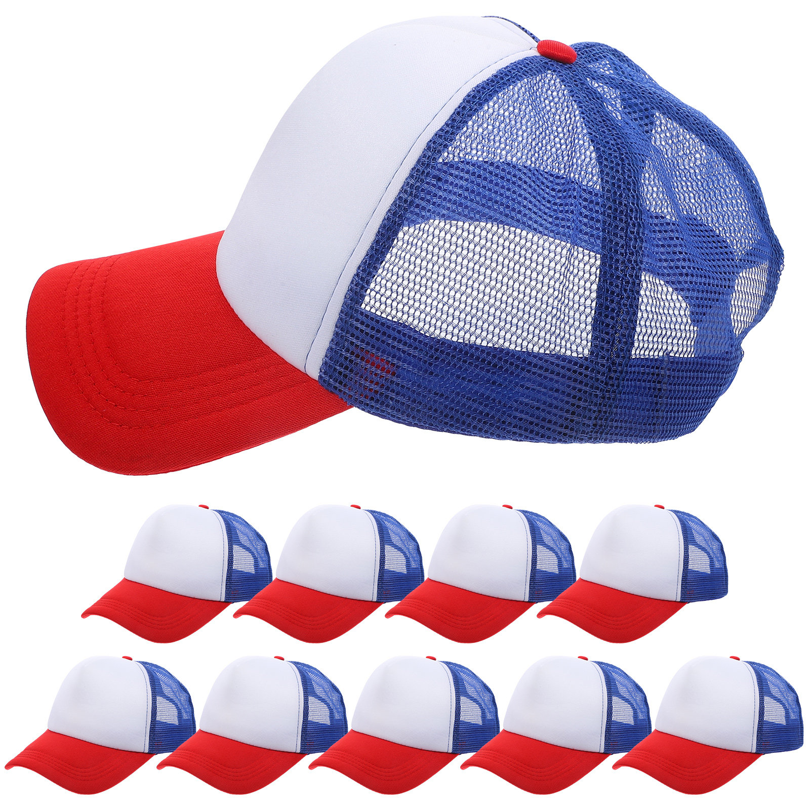 10Pcs Blank Baseball Caps Mesh - Hat Sublimation Blank 리뷰 및 가격