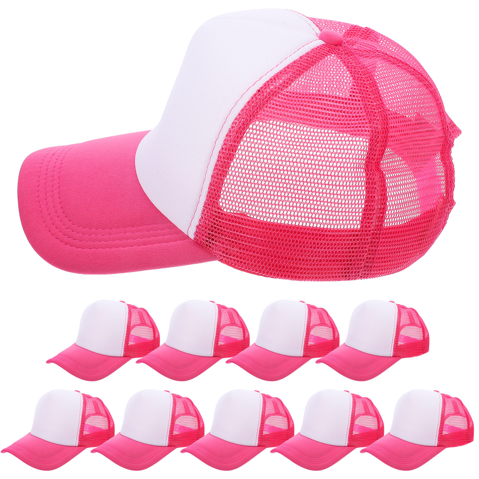 10Pcs Blank Baseball Hat Mesh  - Hat Sublimation Blank 리뷰 및 가격