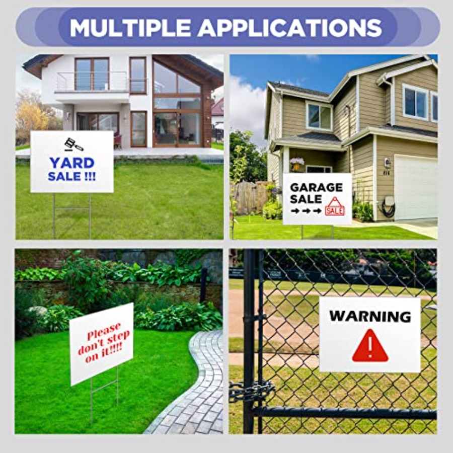 32 Pack Blank Yard Signs with  - Yard Sign Blank 리뷰 및 가격
