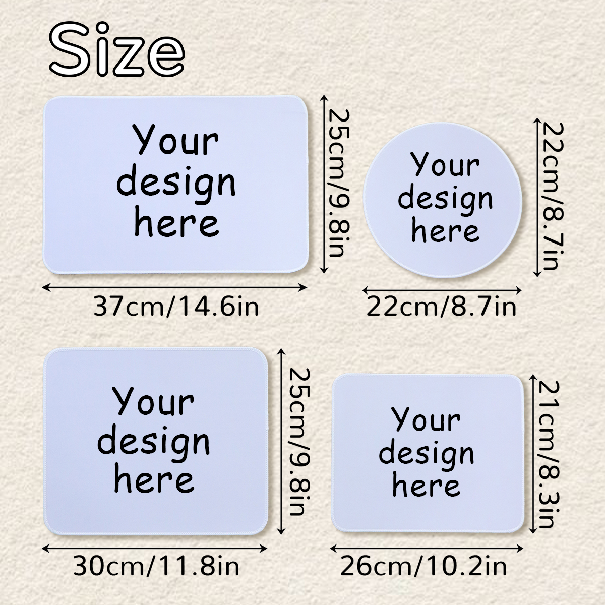 Custom Logo Mouse Pad, Persona - Mouse Pad Blank Sublimation 리뷰 및 가격