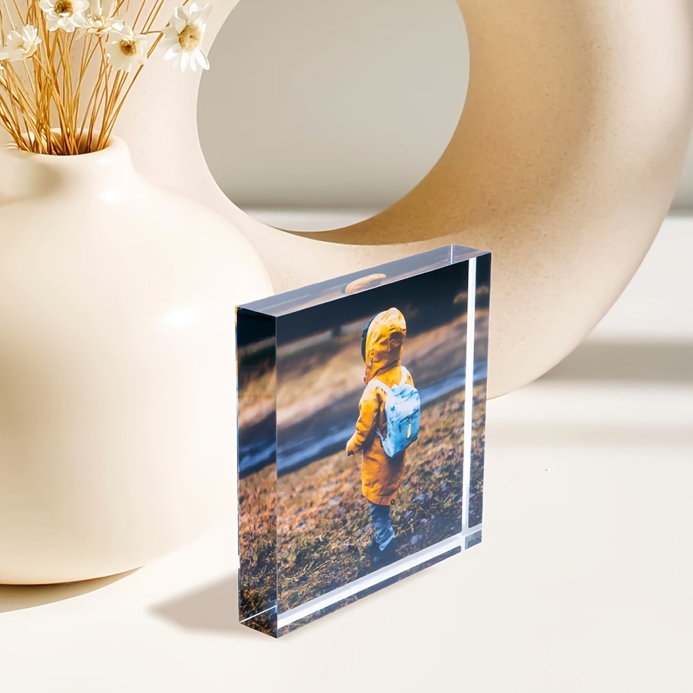 Personalized 3D Acrylic Photo  - Photo Acrylic Block 리뷰 및 가격