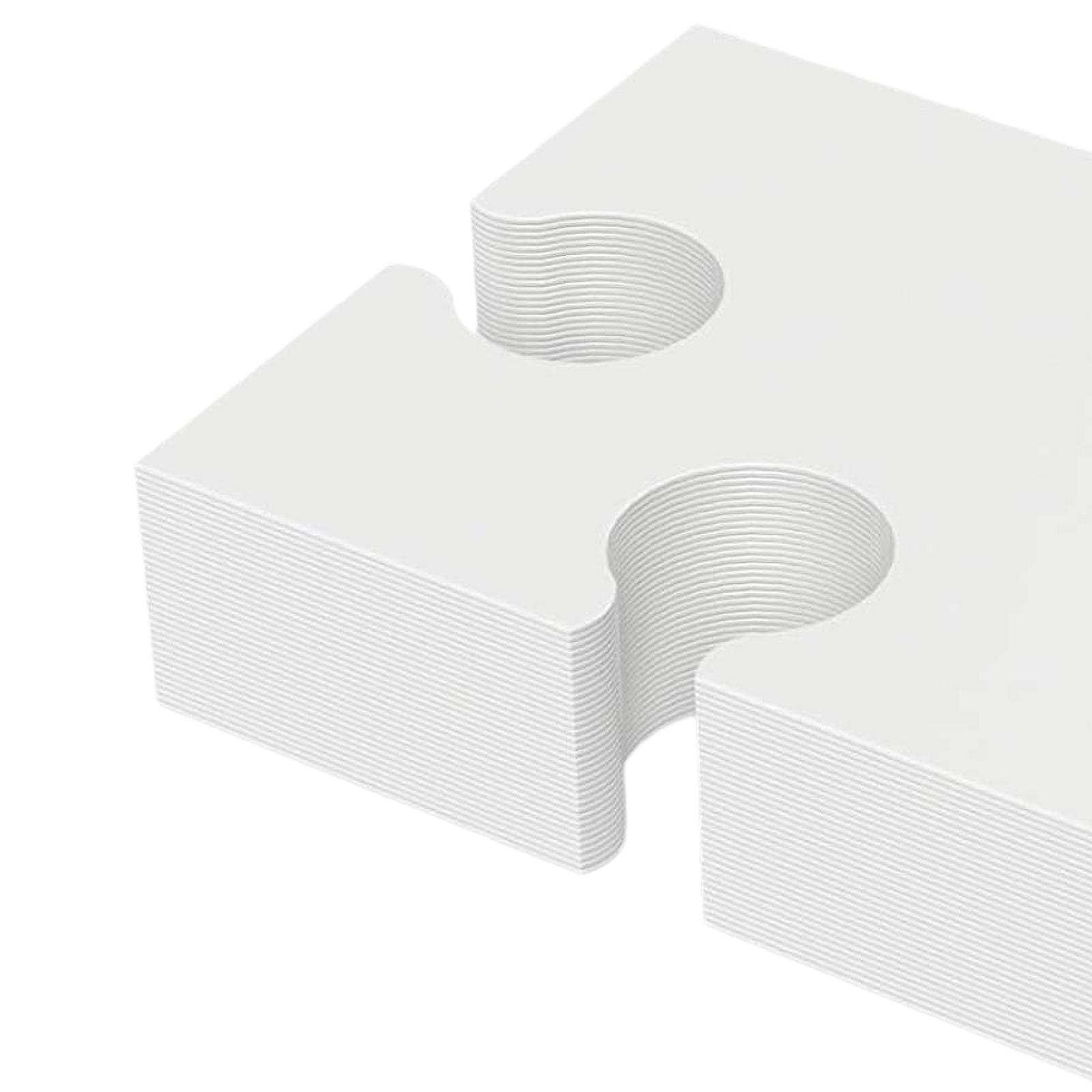 DIY White Puzzle Pieces Blank  - Puzzle Blank White 리뷰 및 가격