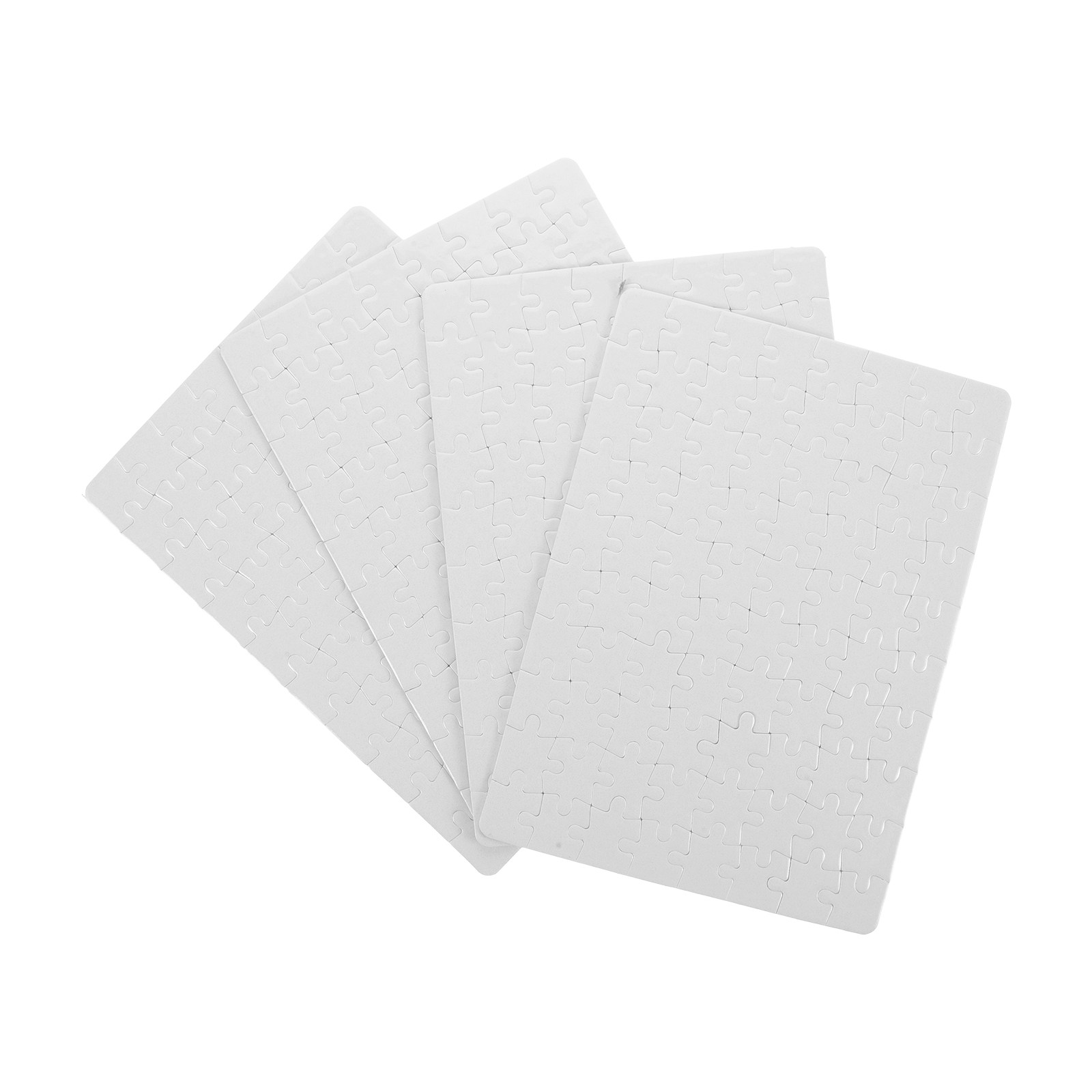 4 Sheets Blank Puzzle Pieces W - Puzzle Blank White 리뷰 및 가격