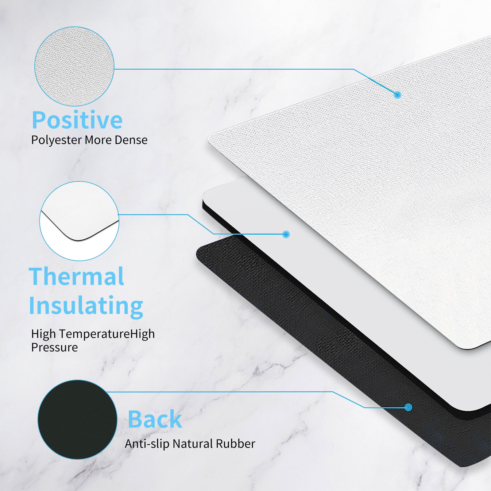 8pcs Sublimation Mouse Pad Bla - Mouse Pad Blank Sublimation 리뷰 및 가격