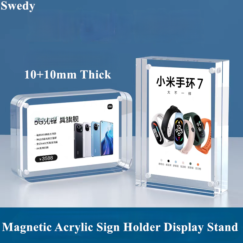 5 PCS 90x55mm Magnetic Acrylic - Photo Acrylic Block 리뷰 및 가격