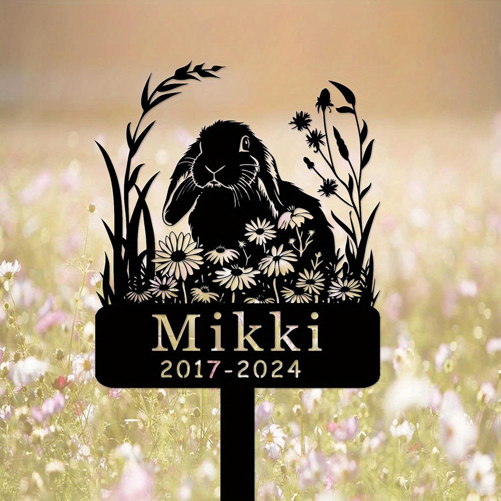 Custom Lop-Eared Rabbit Memori - Yard Sign Blank 리뷰 및 가격