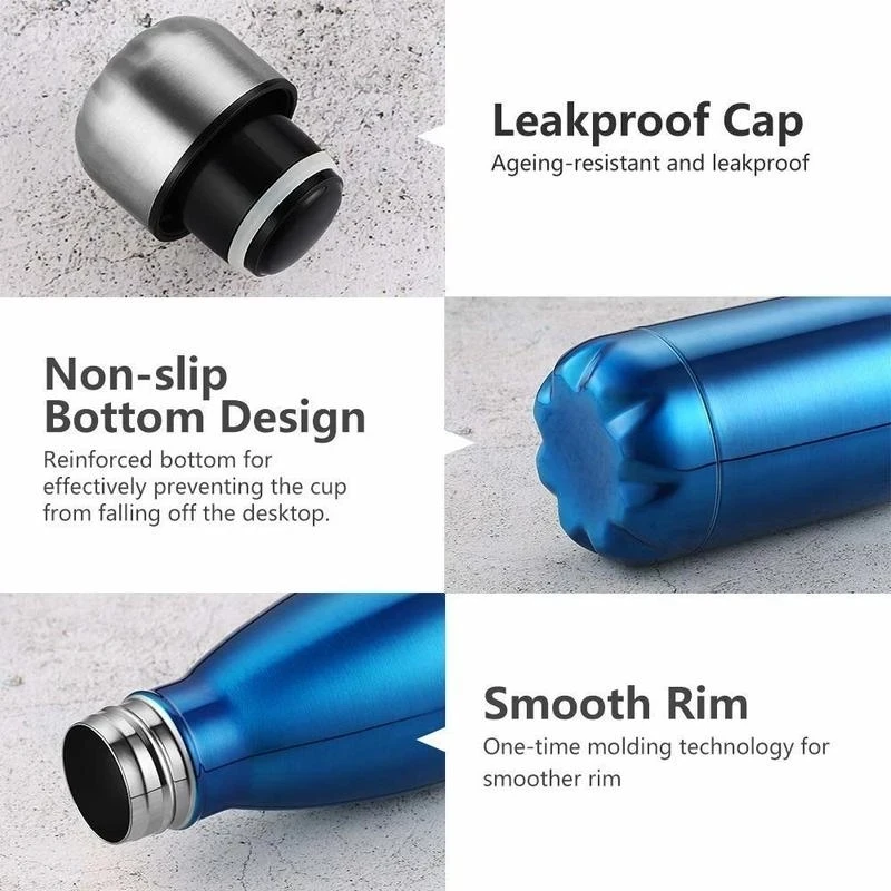 350/500/750/1000ml Stainles St - Water Bottle Blank 리뷰 및 가격
