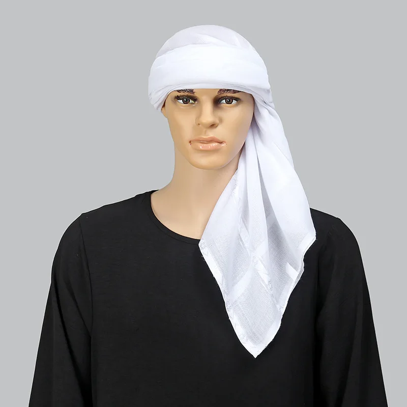 Islam White Square Scarf Men S - Bandana Blank White 리뷰 및 가격
