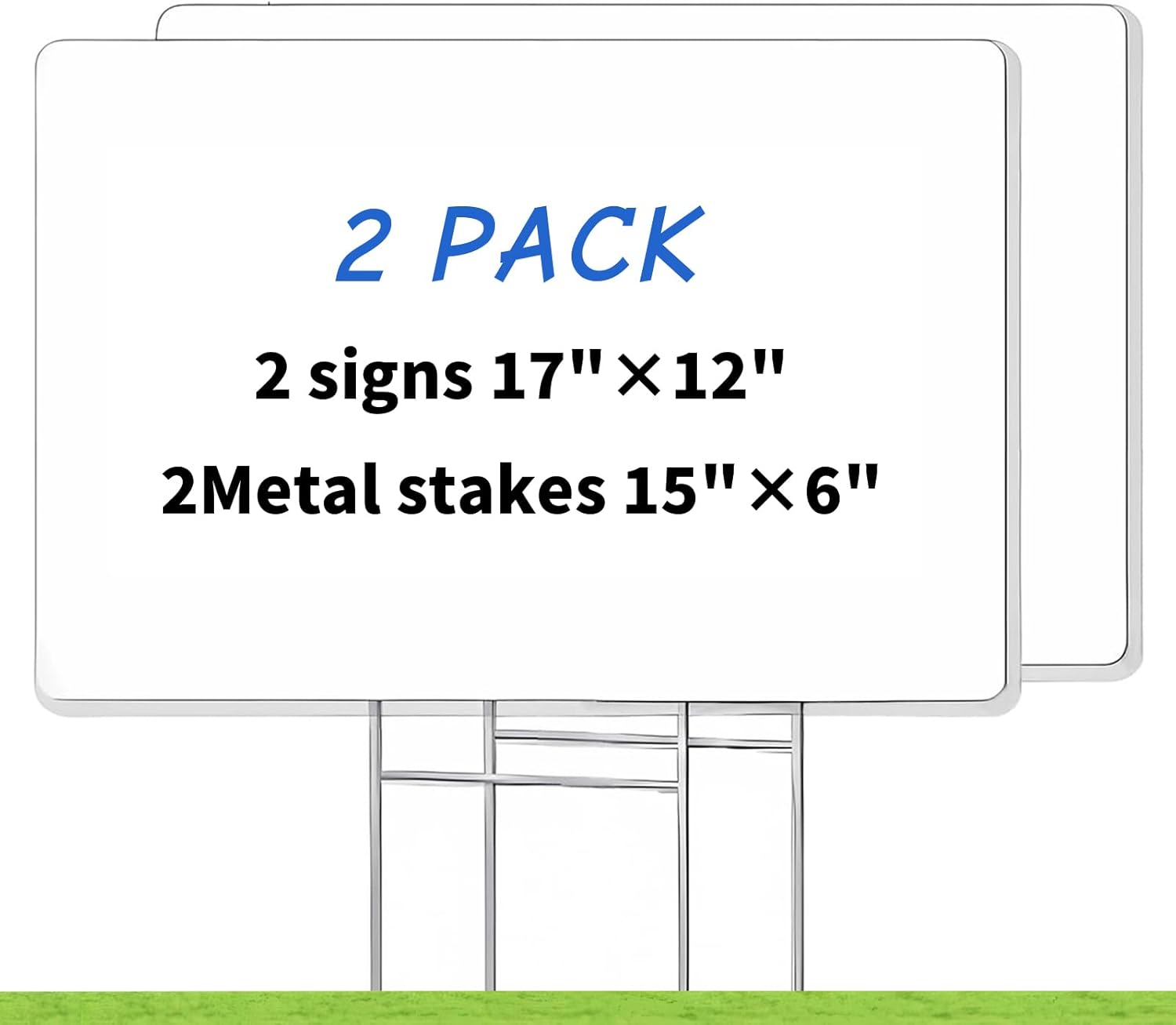 Blank Yard Signs with Stakes,  - Yard Sign Blank 리뷰 및 가격