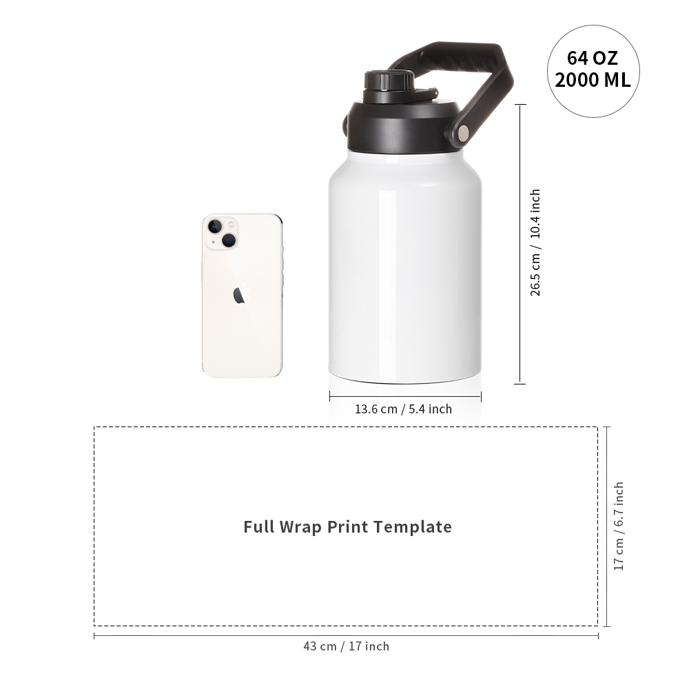 PYD Life USA Free Shipping 64  - Water Bottle Blank 리뷰 및 가격