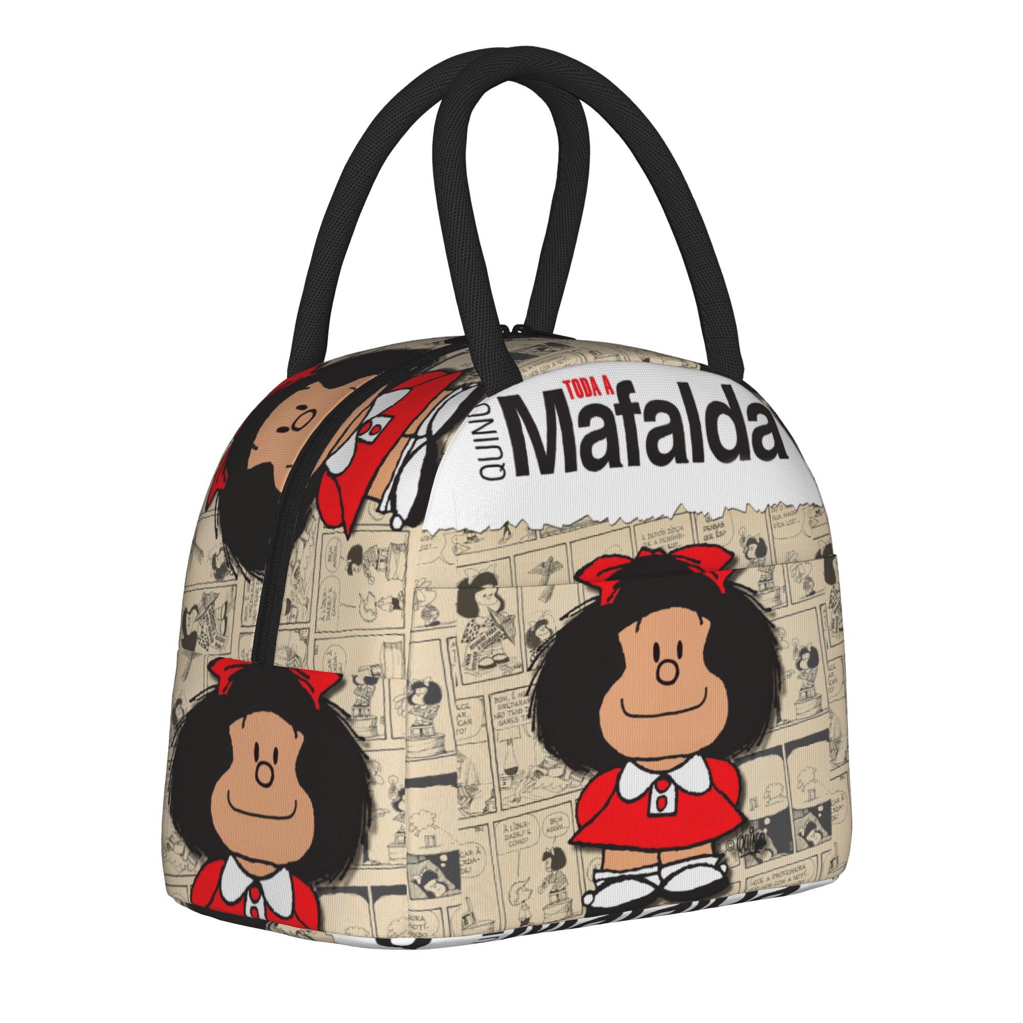 Mafalda Comic Insulated Lunch  - Tote Bag Sublimation 리뷰 및 가격
