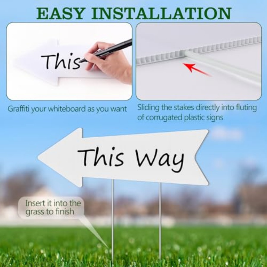 Directional Arrow Signs with S - Yard Sign Blank 리뷰 및 가격