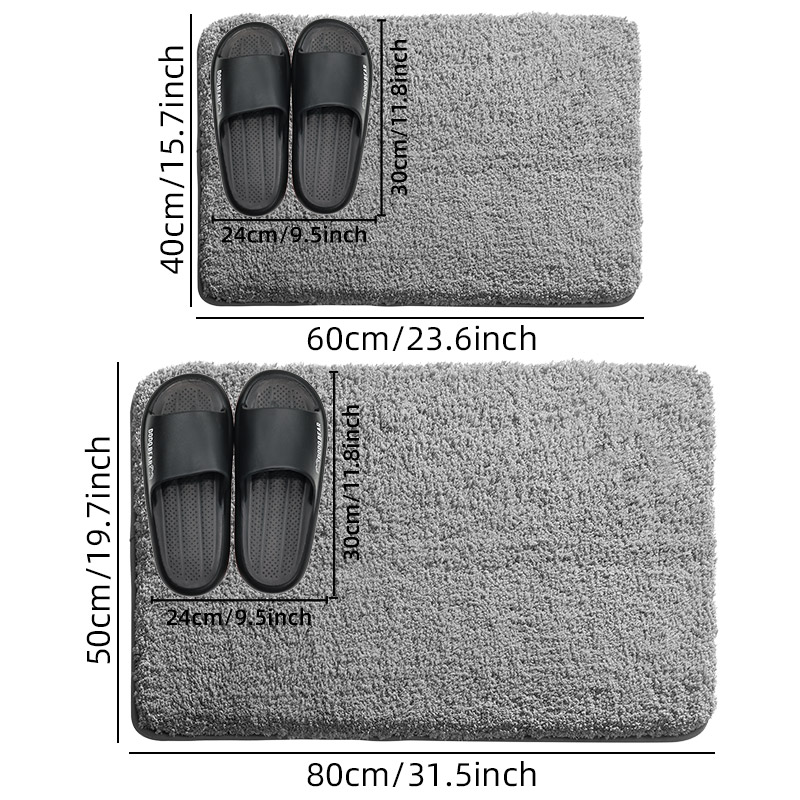 Soft Comfortable Thick Plush F - Door Mat Blank 리뷰 및 가격