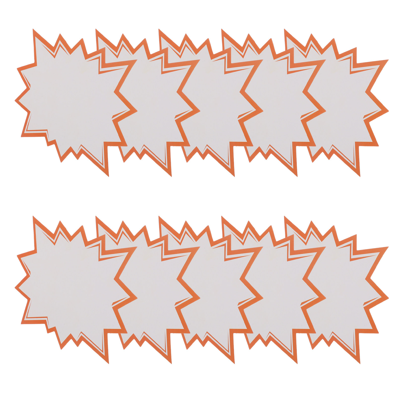 100Pcs Display Tags Burst Star - Yard Sign Blank 리뷰 및 가격