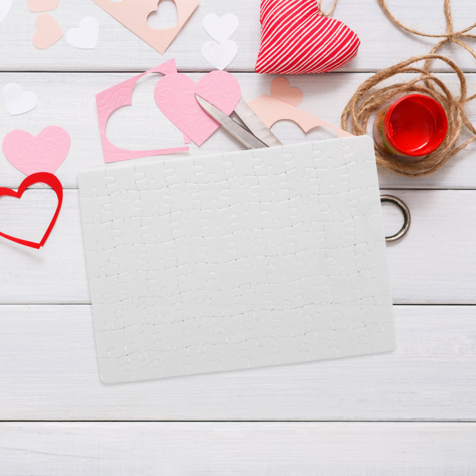 4 Sheets Blank Puzzles for Sub - Puzzle Blank White 리뷰 및 가격