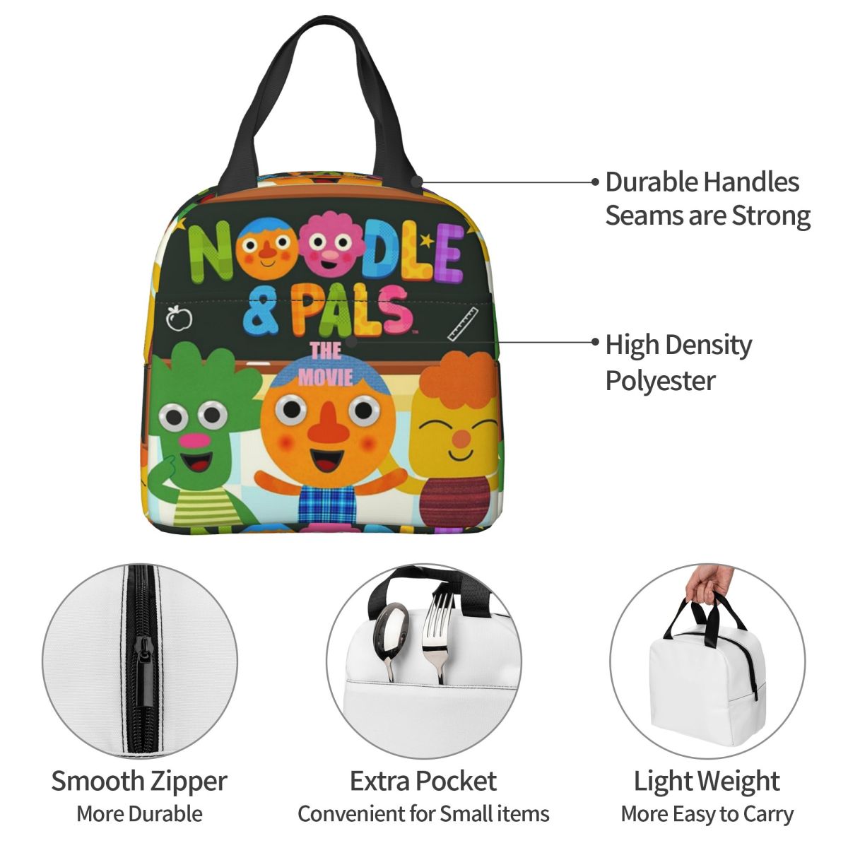 Noodle And Pals Micro Super Si - Tote Bag Sublimation 리뷰 및 가격